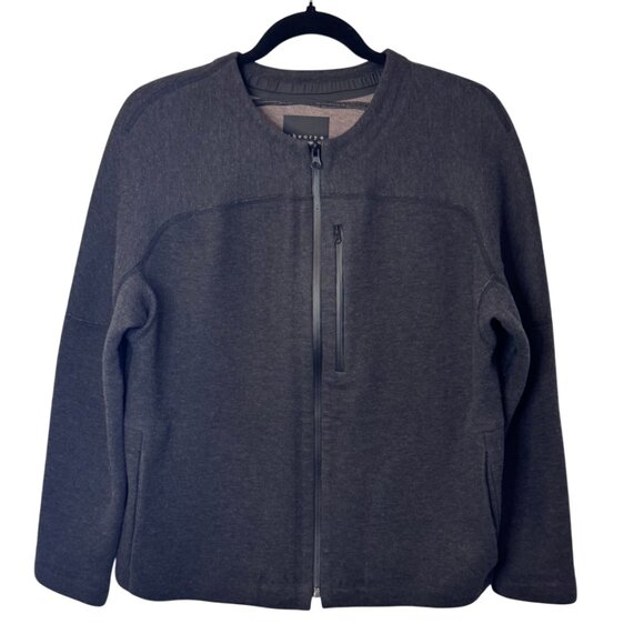 Theory+ charcoal full zip jacket size S - Picture 1 of 5